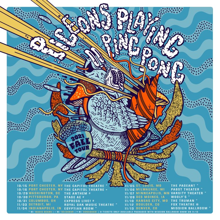 Pigeons Playing Ping Pong Announces 2021 Fall Tour