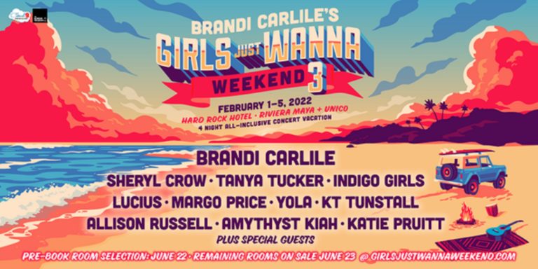 Brandi Carlile’s Girls Just Wanna Weekend returns to Riviera Maya, Mexico February 1-5