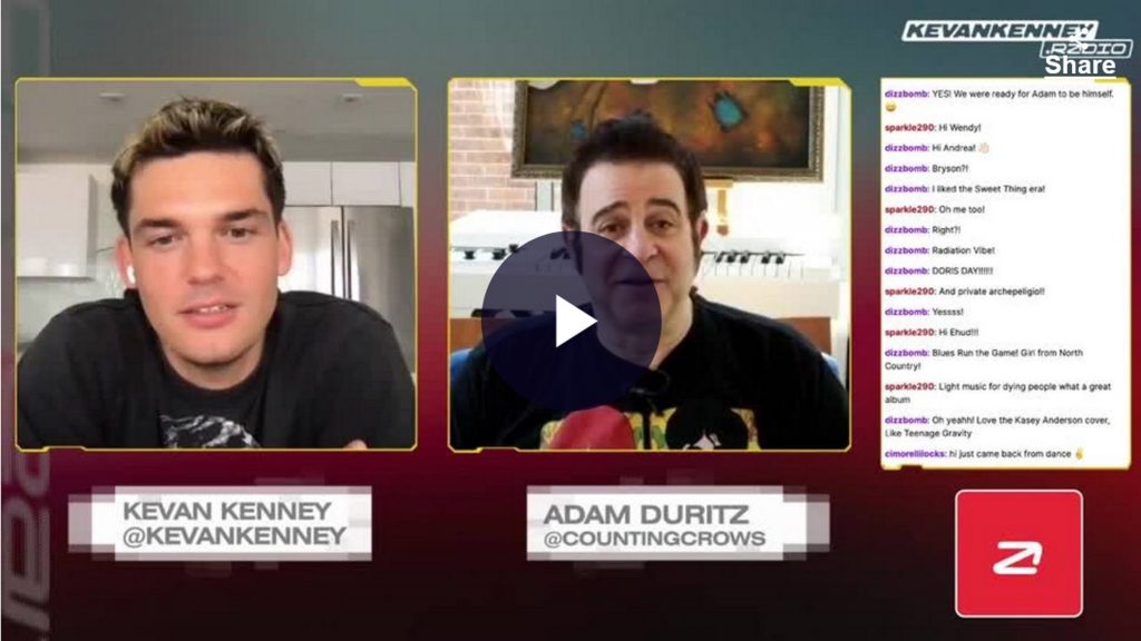 Audacy interviews Counting Crows' Adam Duritz (VIDEO)