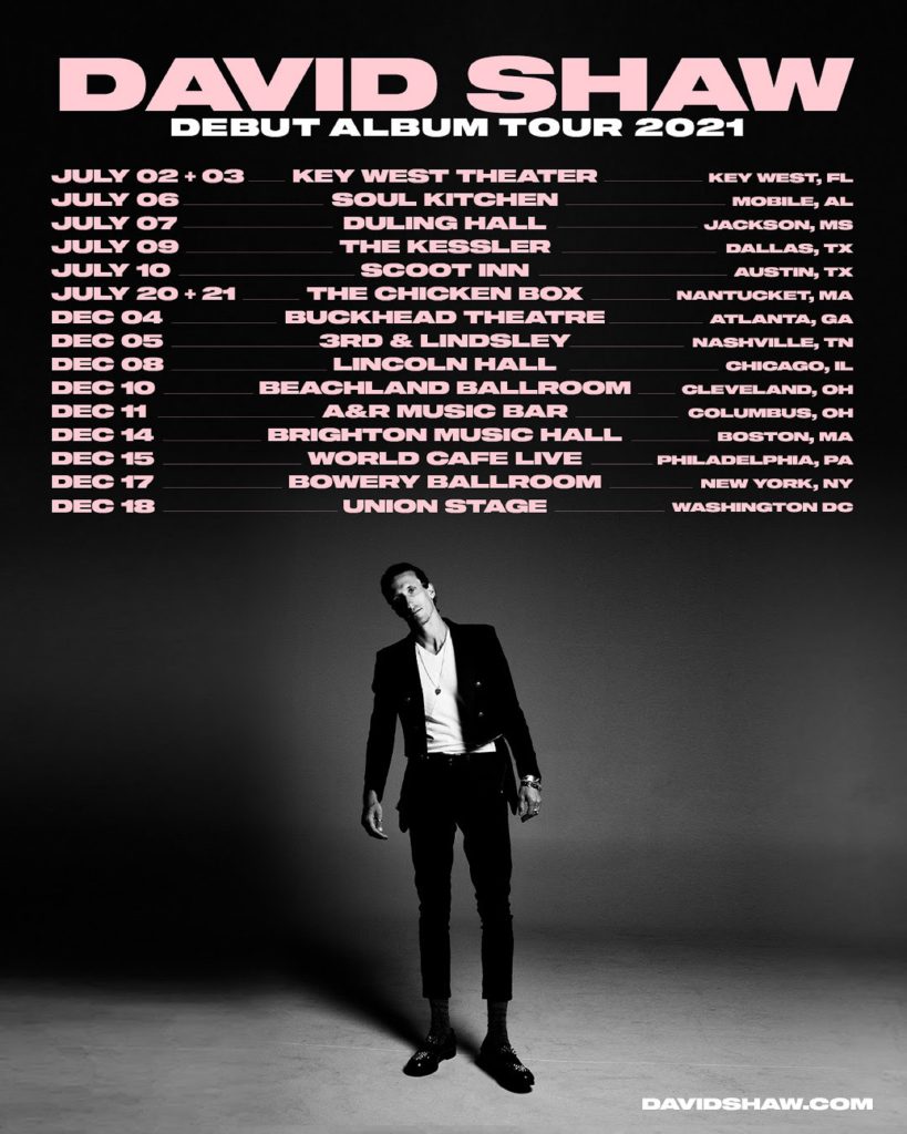 The Revivalists’ David Shaw Announces 2021 Tour Dates