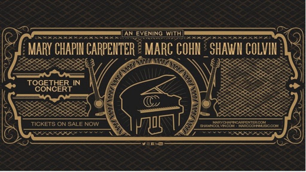 Mary Chapin Carpenter, Marc Cohn and Shawn Colvin confirm special “Together in Concert” tour
