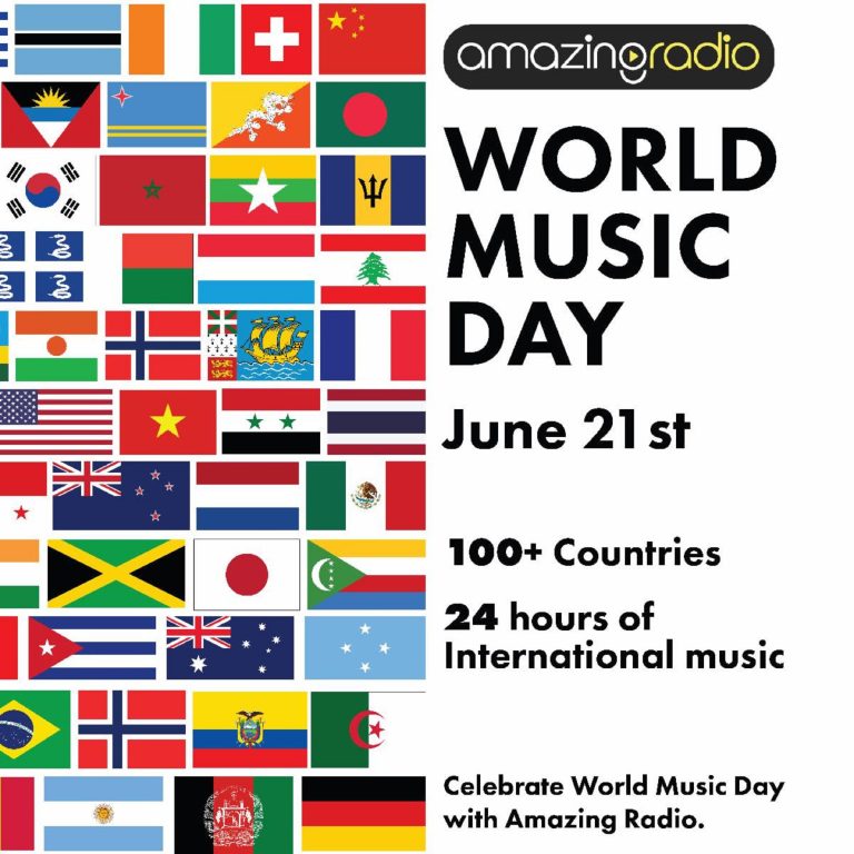 Amazing Radio USA Celebrates World Music Day On June 21st