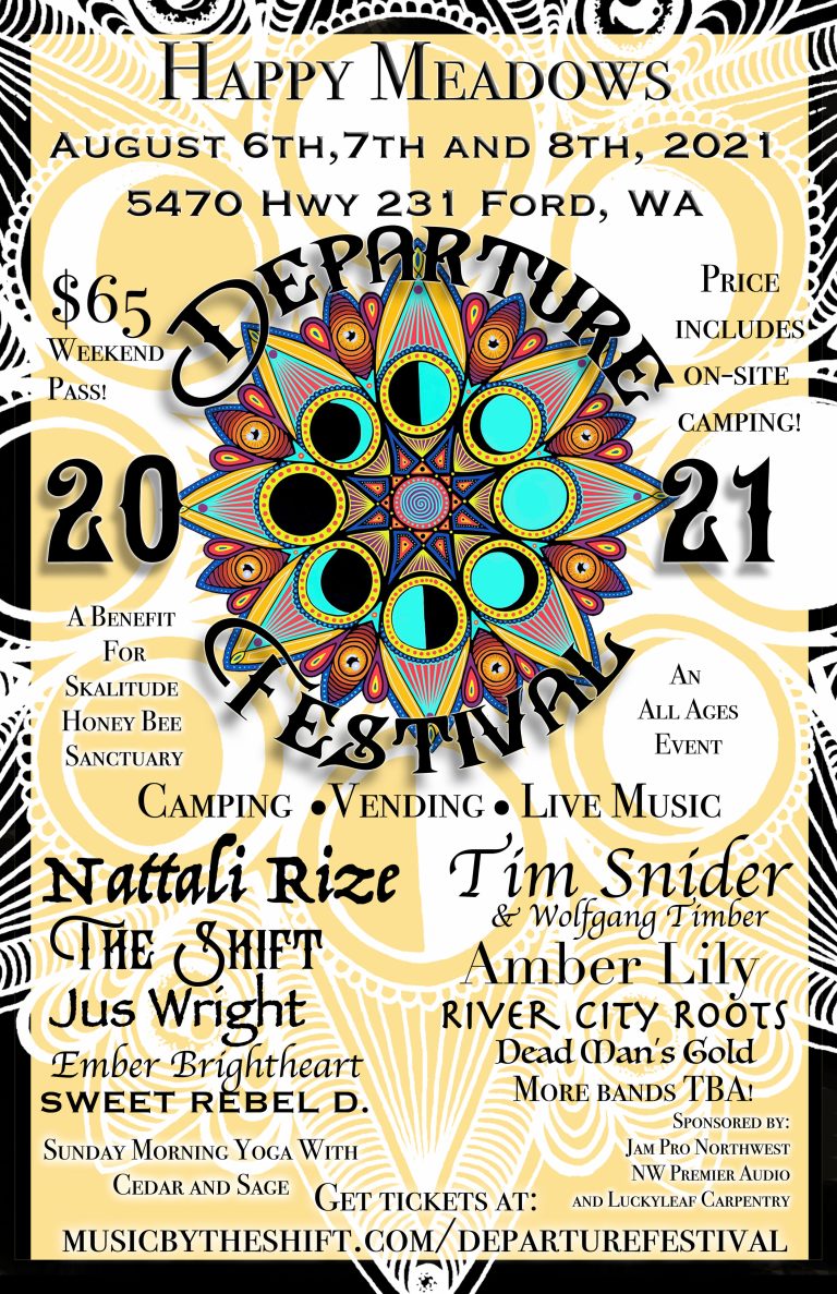 Departure Festival comes to Ford, WA August 6th – 8th, 2021