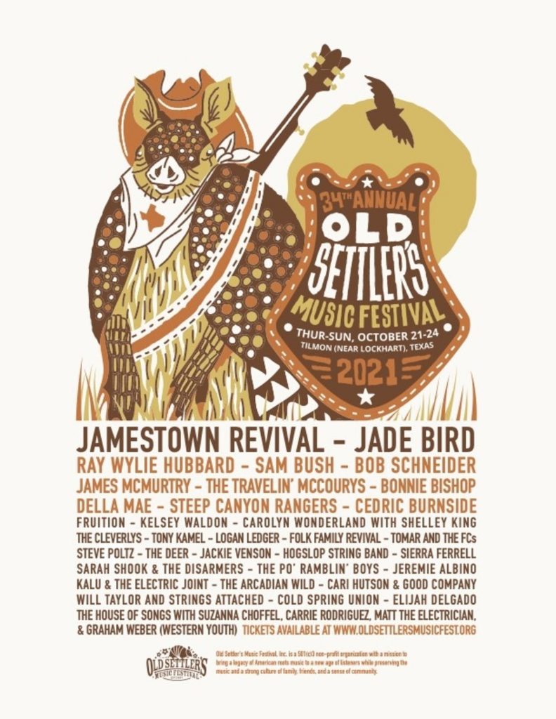 Old Settler's Music Festival Returns Oct. 21-24