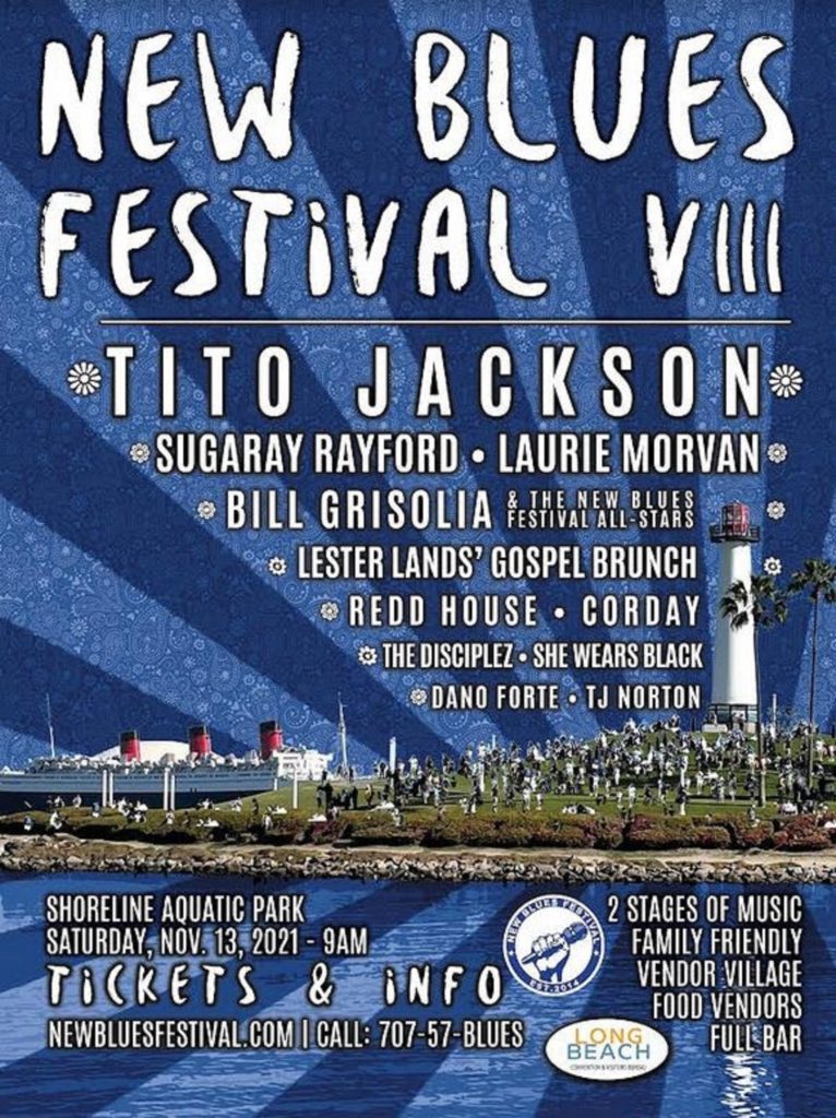 Announcing "New Blues Festival VIII" @ Shoreline Aquatic Park