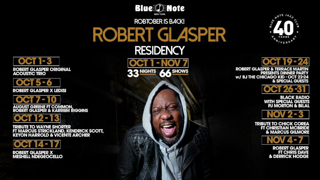 Dave Chappelle and Chris Rock surprise Robert Glasper's Blue Note audience