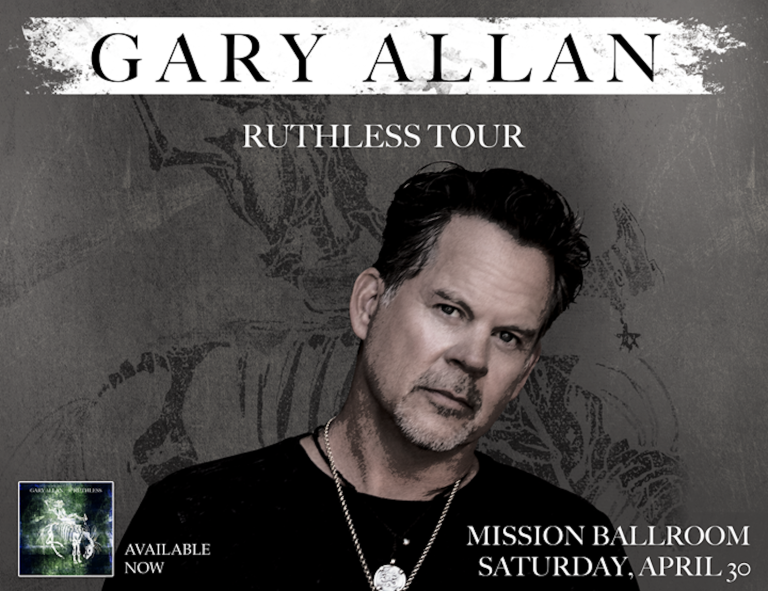 GARY ALLAN live at Mission Ballroom Saturday, April 30, 2022.
