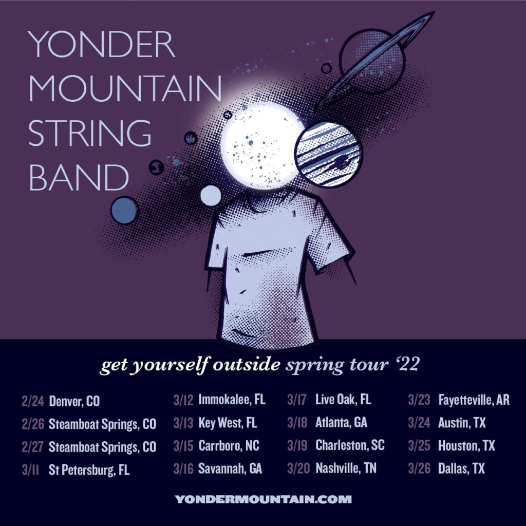Yonder Mountain String Band Announce Spring 2022 Tour Dates