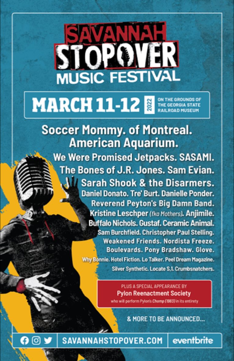 Savannah Stopover Music Festival Releases Lineup of 30+ Bands