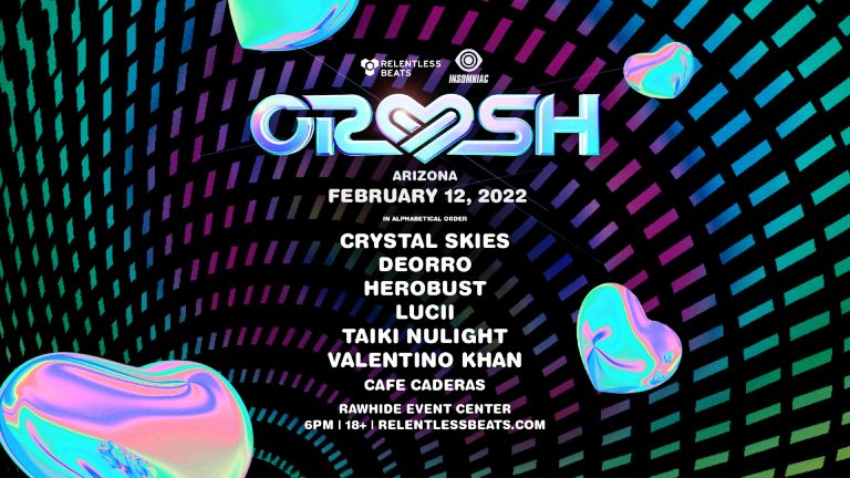 RELENTLESS BEATS ANNOUNCES THE RETURN OF CRUSH ARIZONA, FEBRUARY 12, 2022