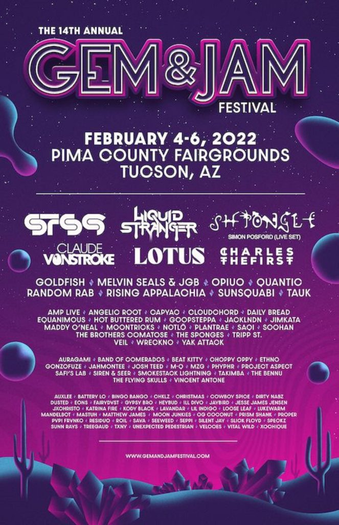 Gem and Jam Festival announces Phase 2 lineup