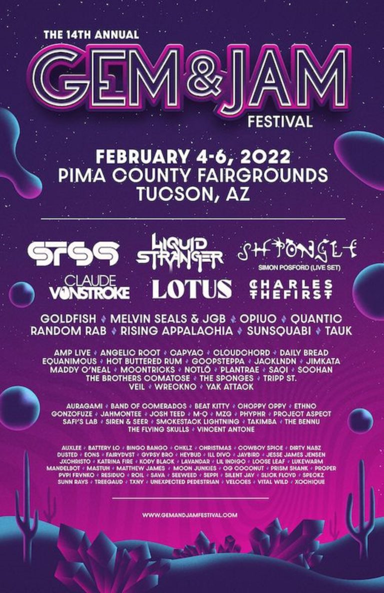 Gem and Jam Festival announces Phase 2 lineup