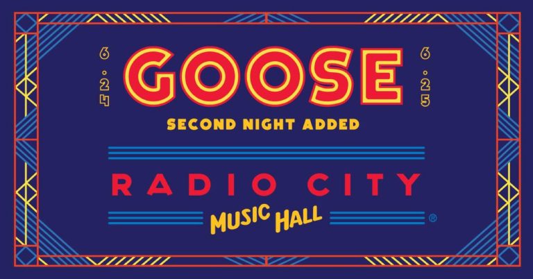 Goose add second Radio City Music Hall show due to overwhelming demand