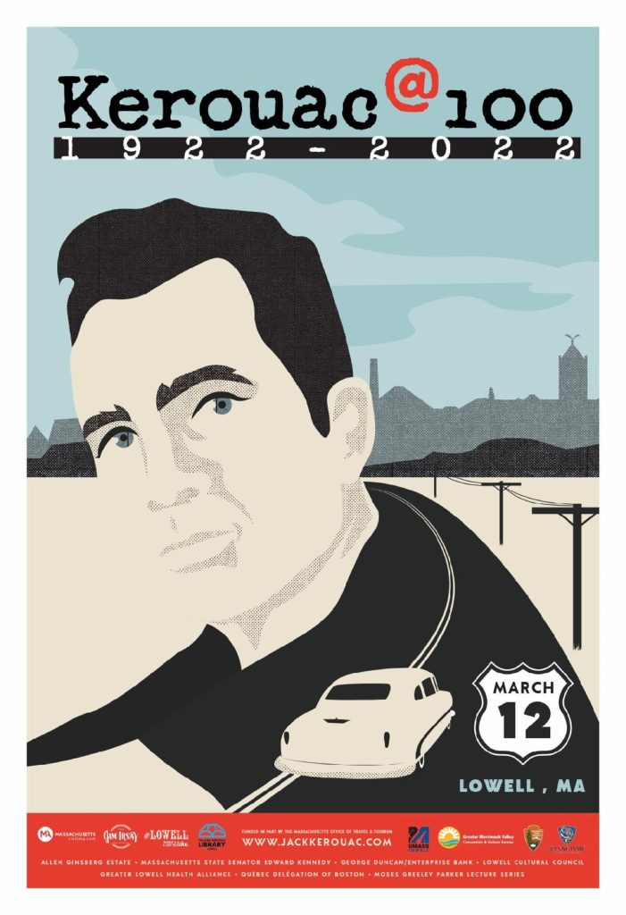 JACK KEROUAC Centennial Birthday Event Schedule Announced via THE JACK KEROUAC ESTATE & KEROUAC @ 100 COMMITTEE