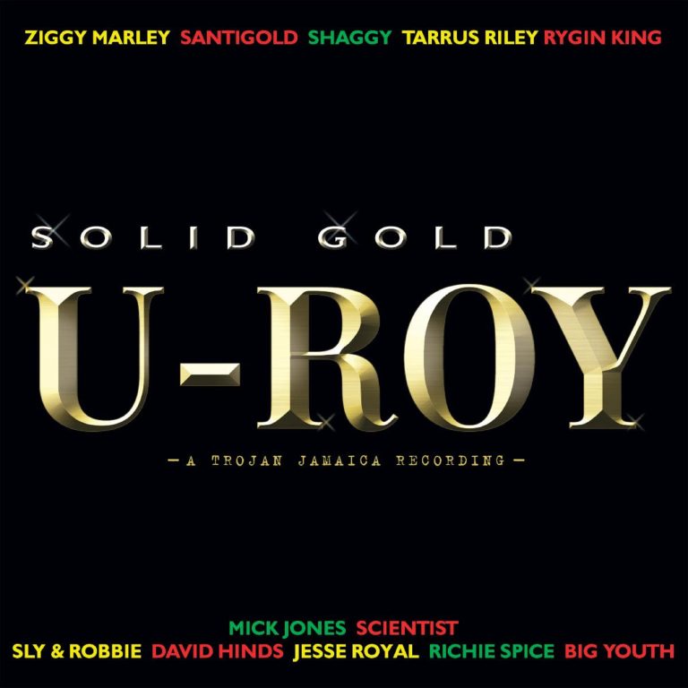 "Solid Gold U-Roy" standard 2LP black vinyl edition out now
