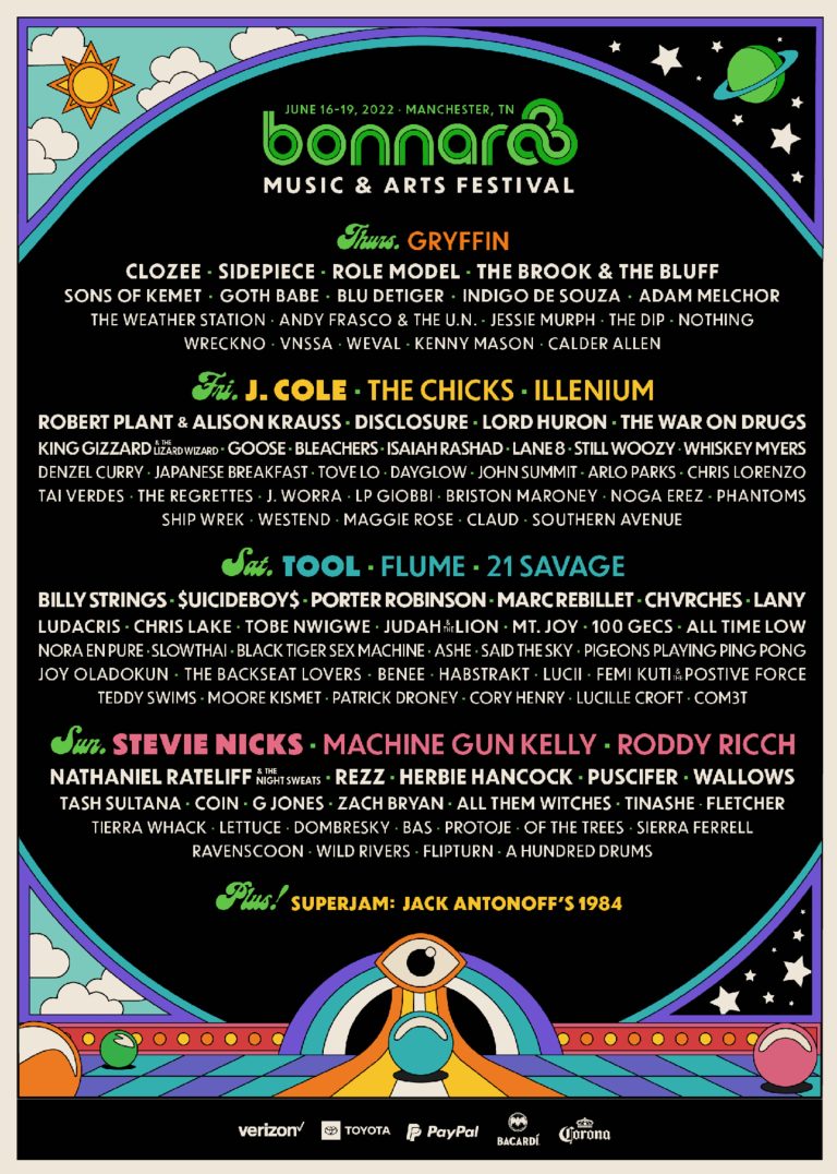 Bonnaroo announces 2022 lineup