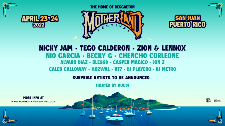 Announcing Motherland Festival In The Capital Of Reggaeton, San Juan, PR April 23, 24 2022