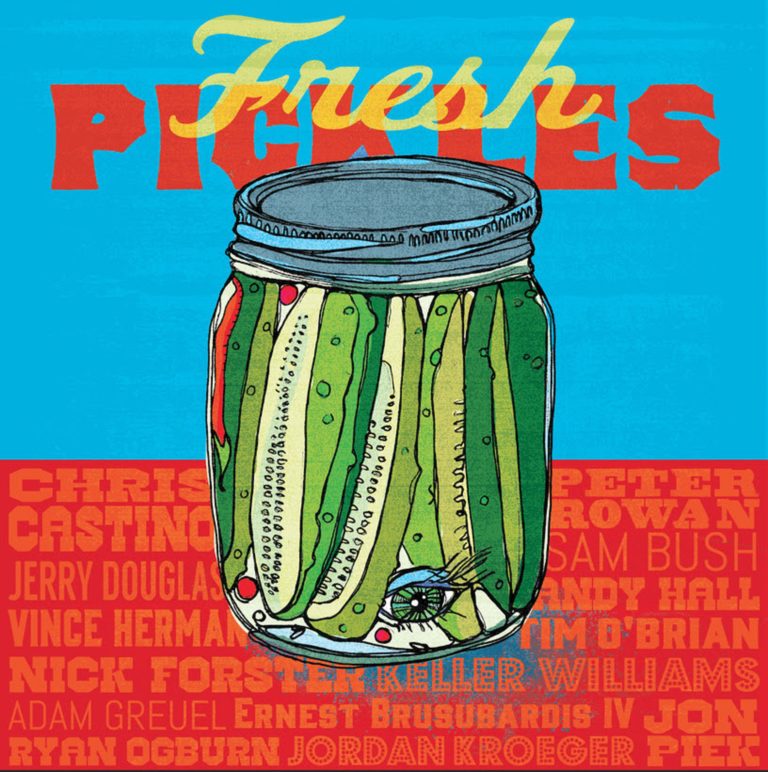 Chris Castino’s Fresh Pickles Out Now – Feat. Sam Bush, Peter Rowan, Keller Williams, Jerry Douglas