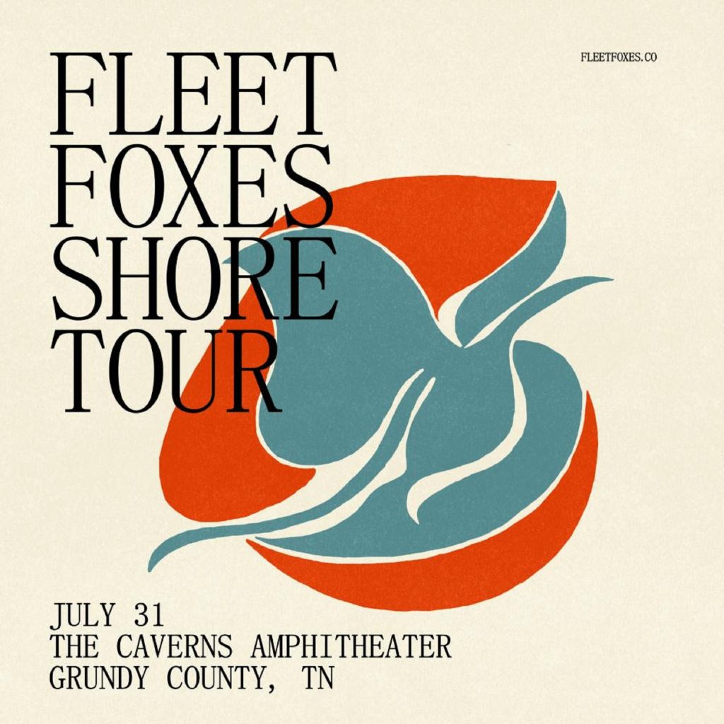 The Caverns Amphitheater First Announced Show: Fleet Foxes, July 31st