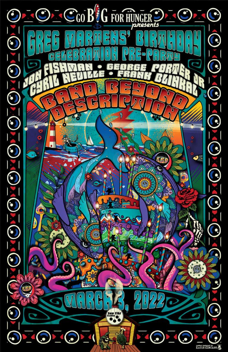 Jon Fishman, George Porter Jr & Cyril Neville play epic two night stand for charity : Go Big For Hunger (3/3 & 3/4 – Portland, ME)