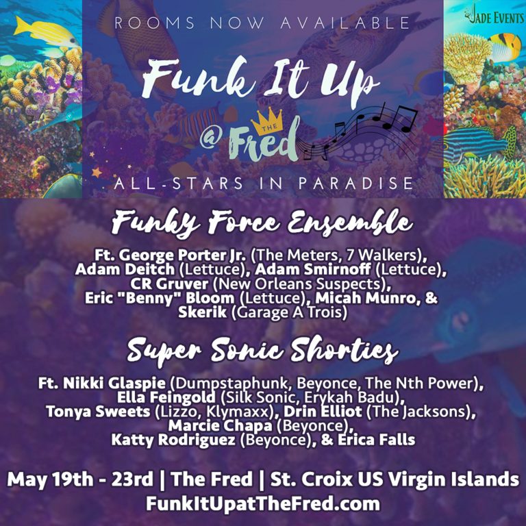 Funk It Up at The Fred – Ft. George Porter, Adam Deitch, Nikki Glaspie and more