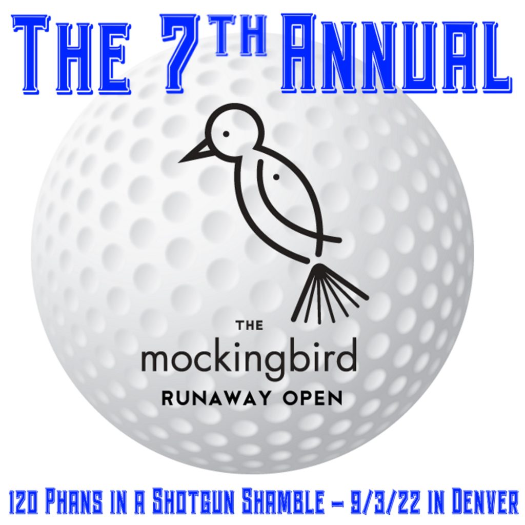 Seventh Annual Runaway Open charity golf tournament for Phish fans