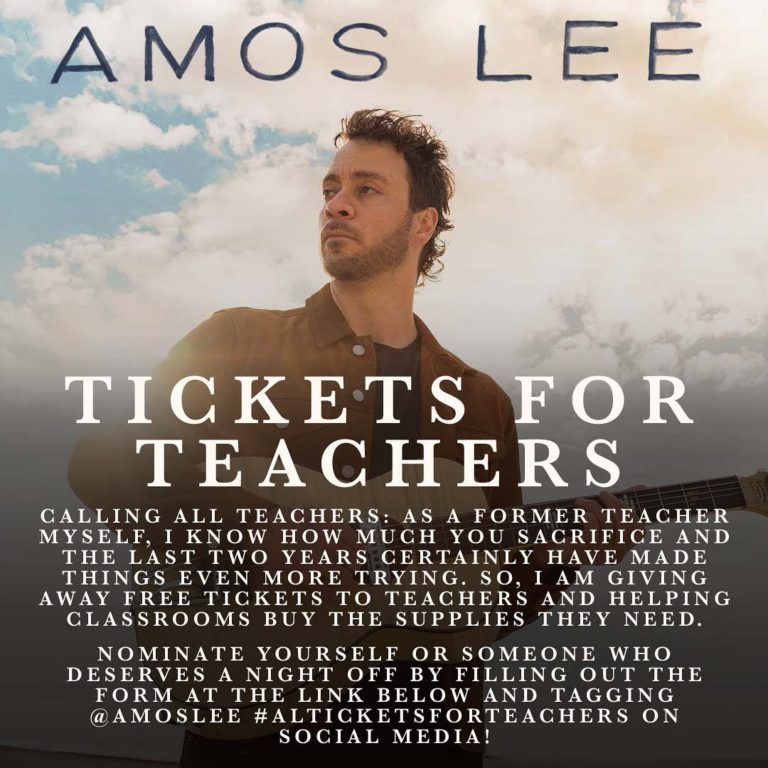 Amos Lee adds Red Rocks and more to 50+ date Dreamland tour