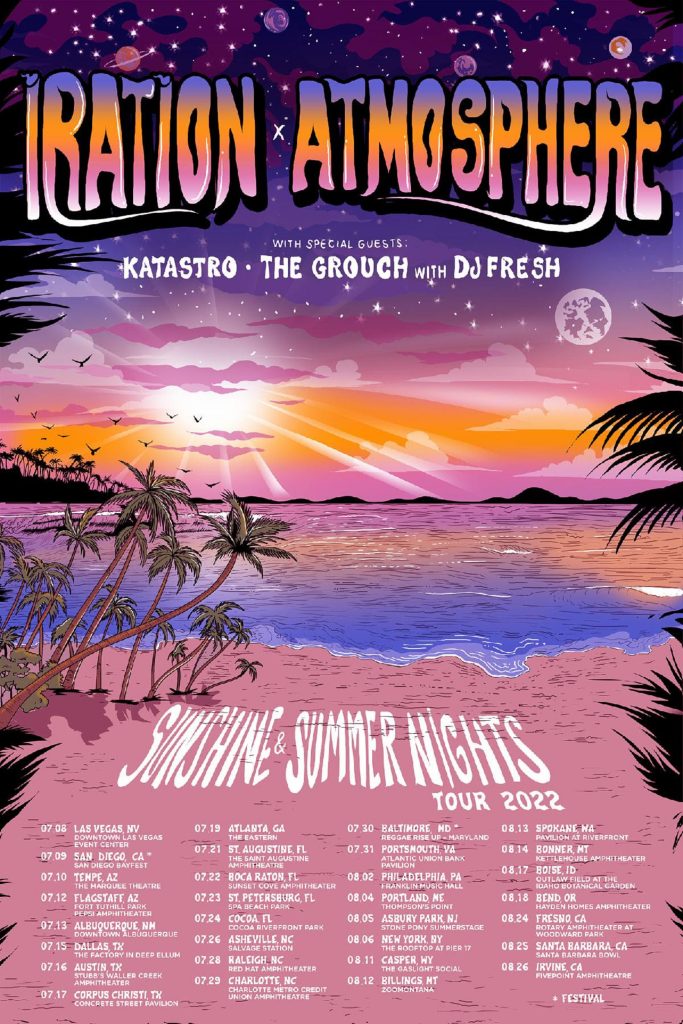 Iration and Atmosphere Announce "Sunshine & Summer Nights Tour"