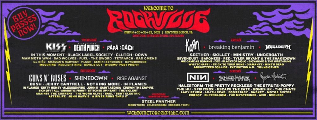 America’s Largest Rock Festival Welcome To Rockville Kicks Off THIS WEEK