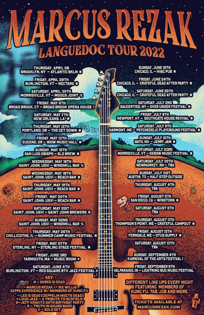 Marcus Rezak Announces 'LanguaTour' Summer 2022 Tour Dates