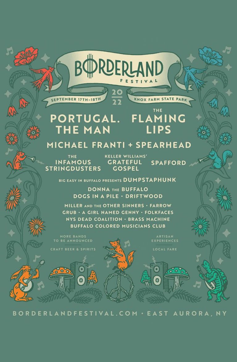 BORDERLAND FESTIVAL ANNOUNCES 2022 LINE UP