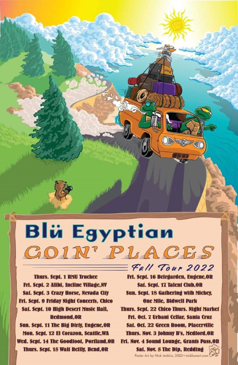 Blü Egyptian's Goin' Places Fall Tour 2022
