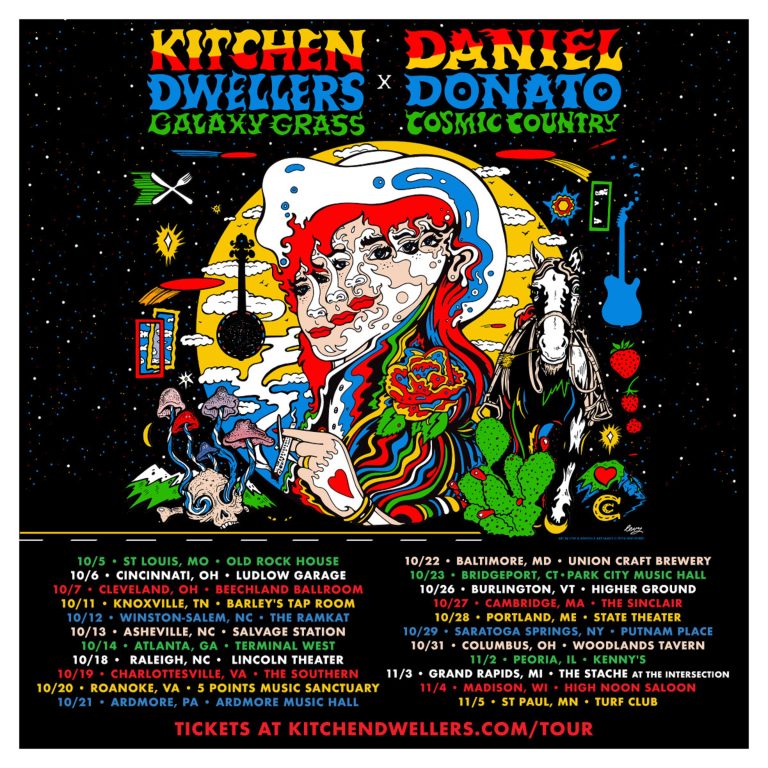 Kitchen Dwellers and Daniel Donato announce fall tour