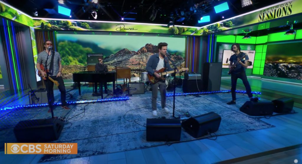 Dawes made TV history on CBS Saturday Morning last weekend