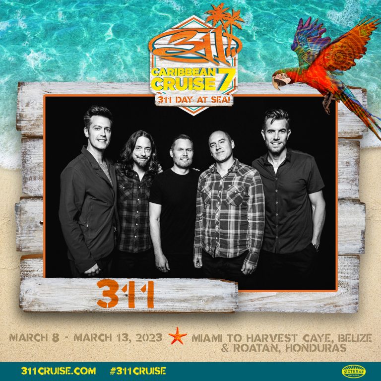 Sixthman confirms 311 caribbean cruise for March 2023
