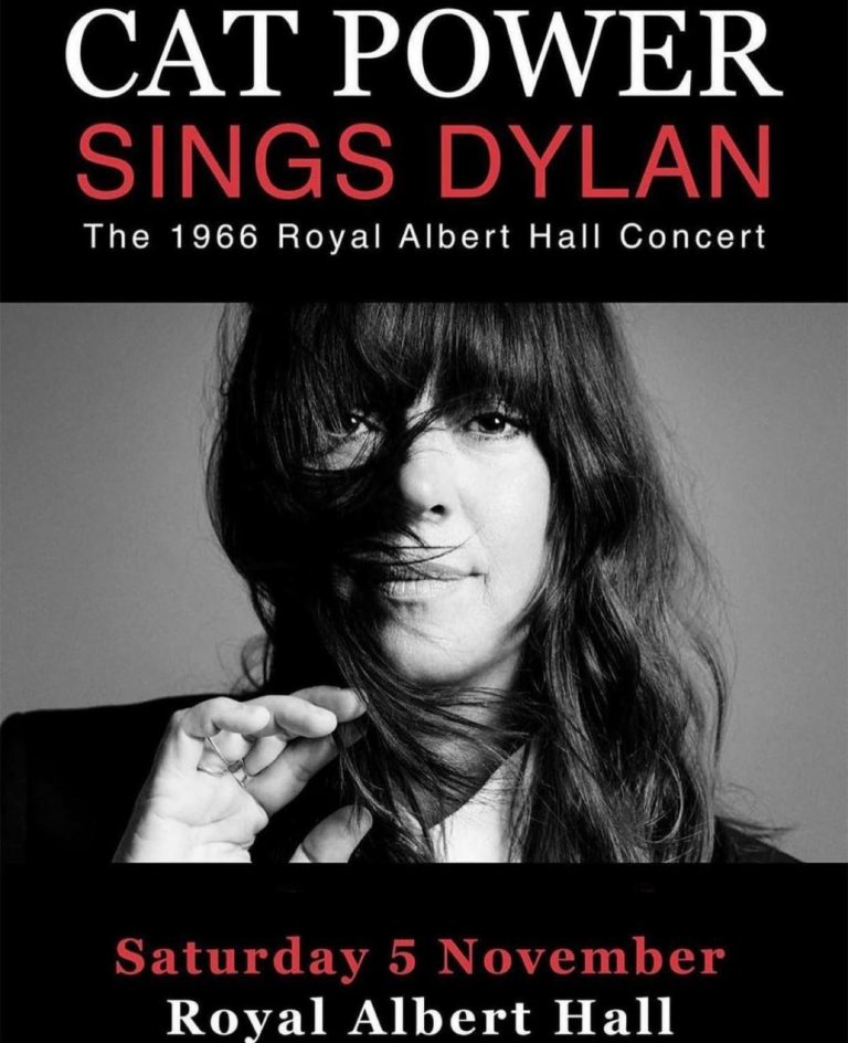 Cat Power Sings Bob Dylan: the 1966 Royal Albert Hall Concert this November