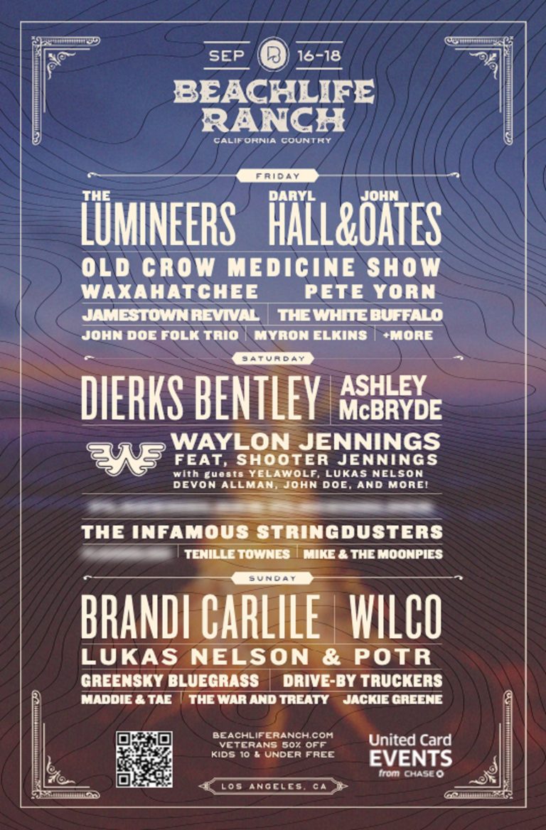 Old Crow Medicine Show & John Doe Folk Trio Added To BeachLife Ranch Country & Americana Music Lineup