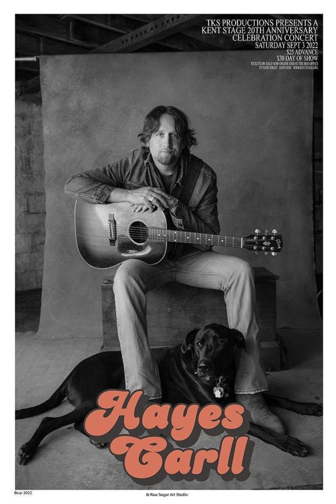 Hayes Carll to play The Kent Stage | 9/3/2022
