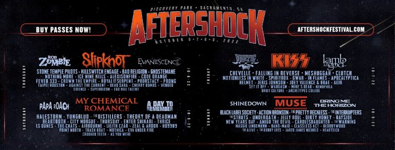 Aftershock Set Times & Onsite Experiences Announced