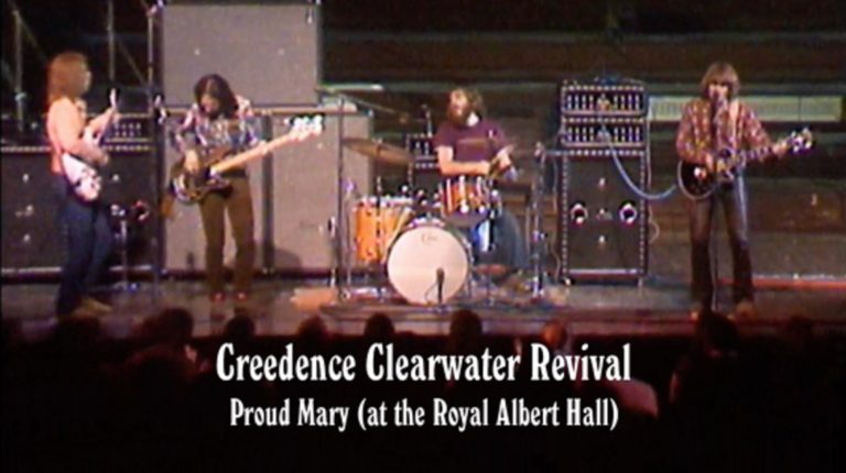 Creedence Clearwater Revival Share Never-Before-Released Live Performance of “Proud Mary (at the Royal Albert Hall)” from New Documentary & Live Album out Sept. 16