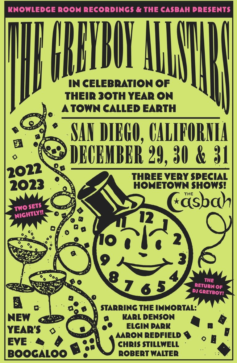 The Greyboy Allstars Announce Three Night NYE Run At The Casbah