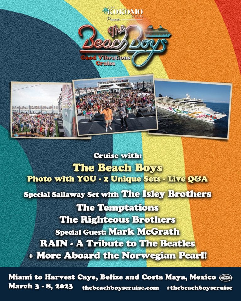 The Beach Boys and Sixthman partner for Good Vibrations Cruise