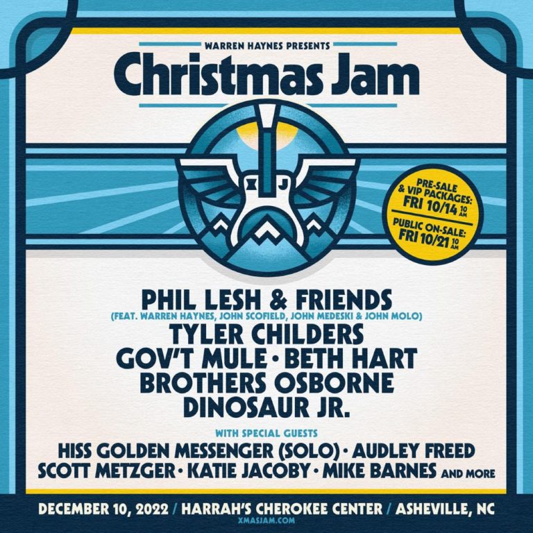 Warren Haynes Presents: Christmas Jam // Saturday, December 10 in Asheville, NC