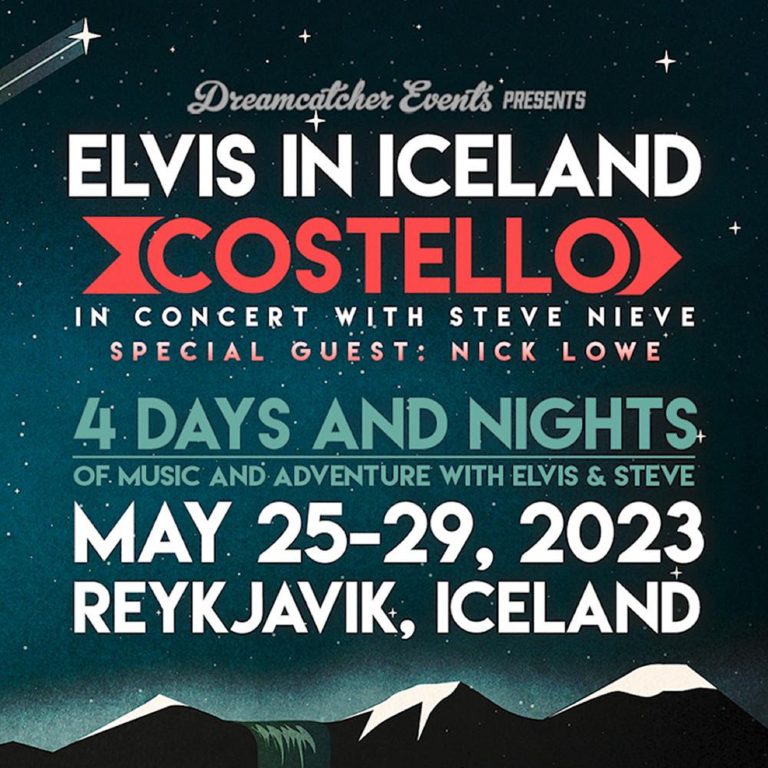 Elvis Costello announces "Elvis in Iceland" immersive adventure