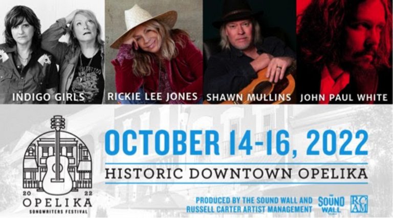 Opelika Folk Fest 2022 brings Indigo Girls, Rickie Lee Jones, John Paul White and more to Alabama this October