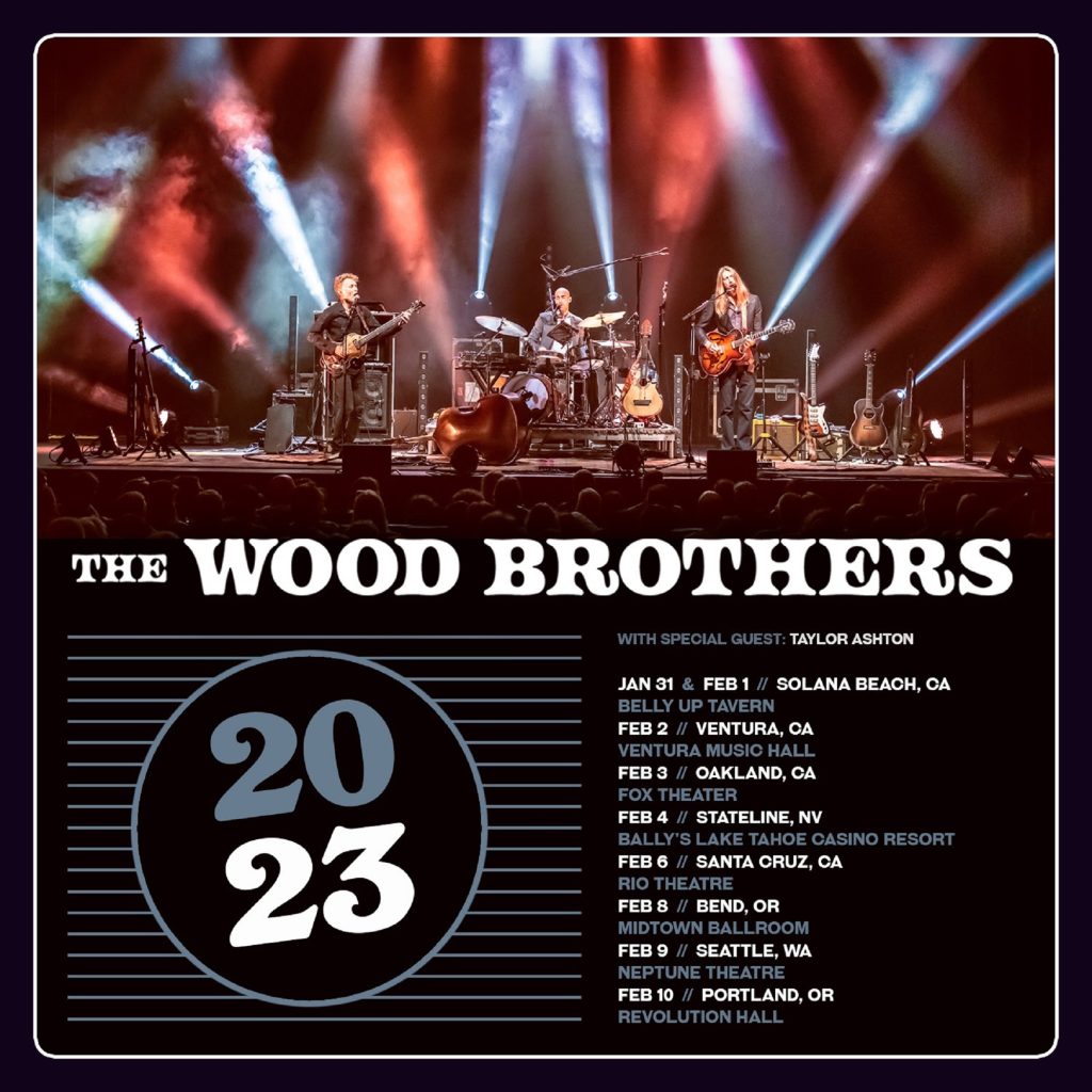 The Wood Brothers Add West Coast Tour Dates In Winter 2023