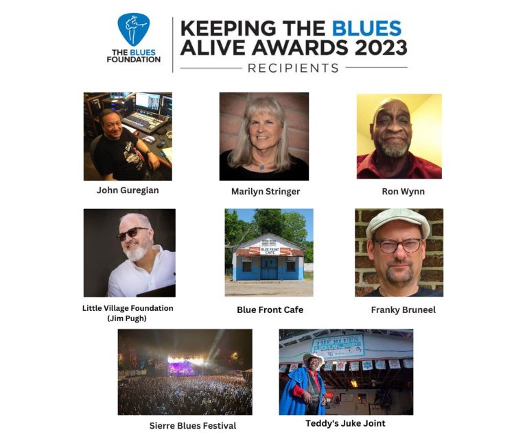 The Blues Foundation Announces 'Keeping the Blues Alive' Inductees – Class of 2023