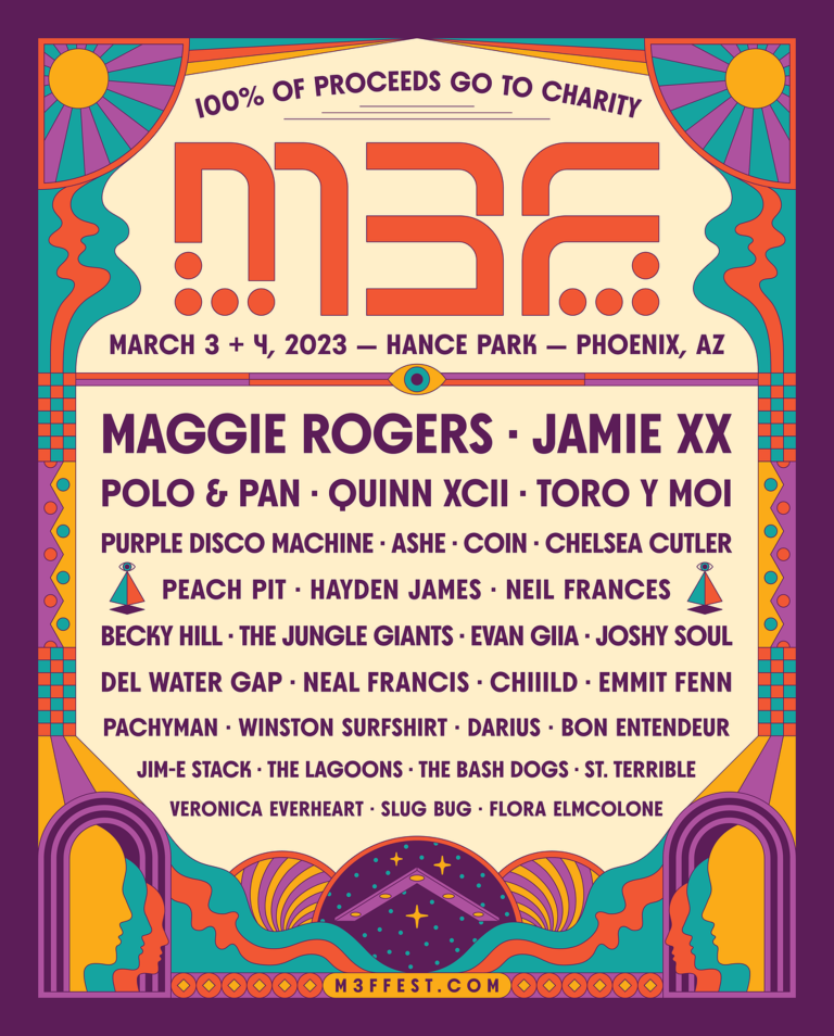 Non-Profit Music Festival M3F Fest Announces 2023 Lineup and M3F Fund Launch
