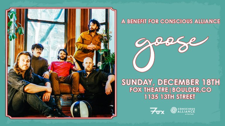 GOOSE – A BENEFIT FOR CONSCIOUS ALLIANCE