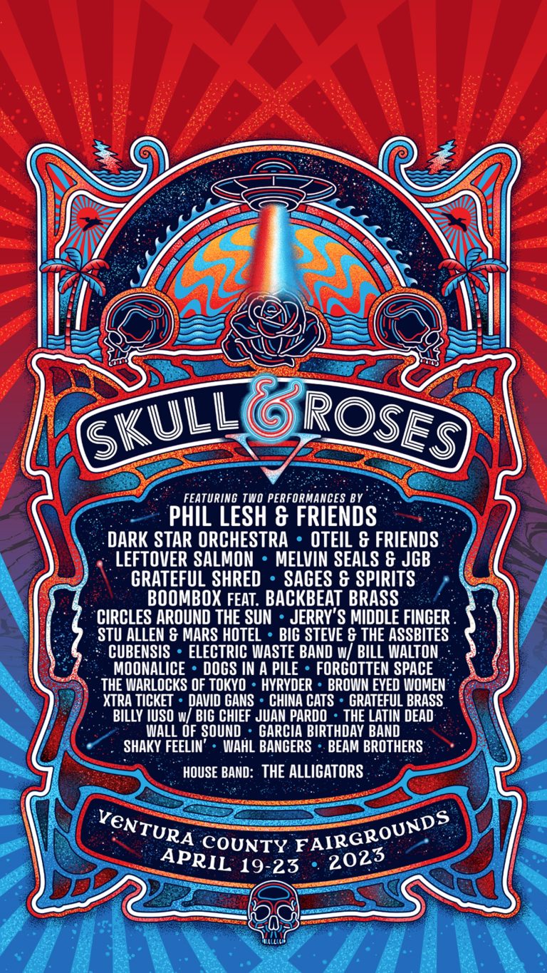 SKULL & ROSES V SKULL & ROSES V “Preaching On The Burning Shore”